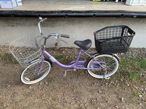 DCM　パンクしにくい自転車　Attivo　低床タイプ　22インチ　ママチャリ　札幌