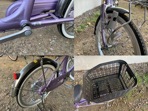 DCM　パンクしにくい自転車　Attivo　低床タイプ　22インチ　ママチャリ　札幌