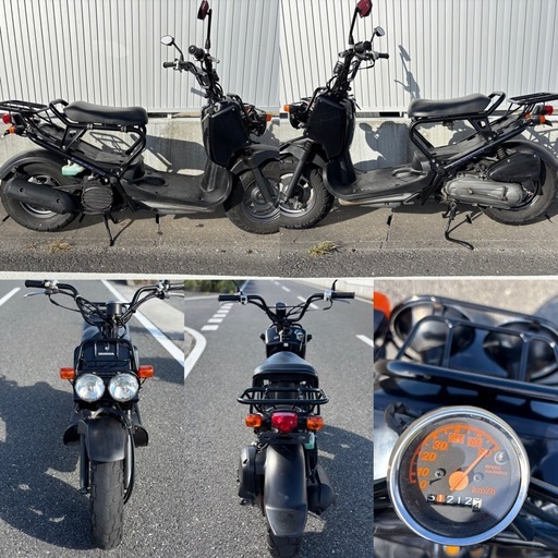 ⭐️ズーマー50❗️自賠責付きR8.5⭐️LEDライト・キャリア付⭐️プラグ・グリップ新品⭐️50cc原付スクーター⭐️