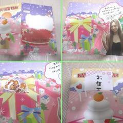 ★倖田來未　LIVE TOUR　2007～BIack Cherry～パンフ＋クリスマスカード＋ステッカーの画像