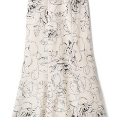 【限定値下げ中】GRL（グレイル）花柄マーメイドロングスカート[gc55]の画像