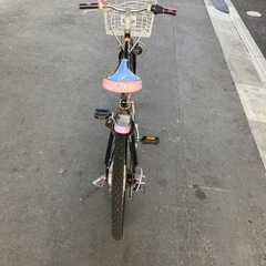 自転車紫の画像