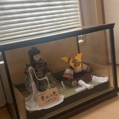 【お譲り先決定済み 】わらべ人形•兜の画像