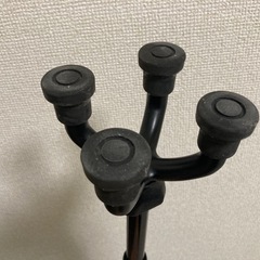 【軽量タイプ】4点杖／介護用品／ステッキ／歩行補助の画像