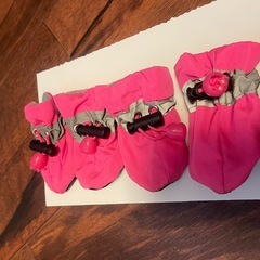 未使用　レインブーツ　ペットの画像