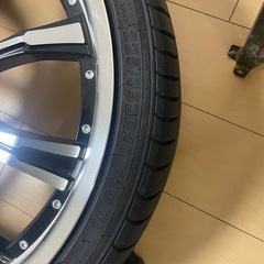 20インチホイール4本セット‼️タイヤバリ山‼️の画像