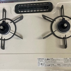 ［値下げ］都市ガス用　ガステーブル  グリル未使用　2年前に購入の画像