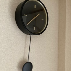 【美品】モダンデザイン振り子時計の画像
