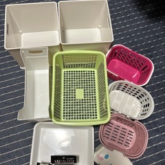 お話中！カゴなど21点セットの画像