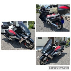 お話中 YAMAHA T-MAX500の画像