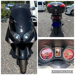 お話中 YAMAHA T-MAX500の画像