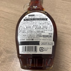 メープルシロップの画像