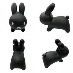186000 現状品 ミッフィー　ブルーナボンボン ミニ 白/黒 2点まとめ売り [0000000001641]の画像