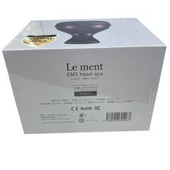 186000 新品未使用 Le ment  ルメント EMS head spa ヘッドスパ LM-EHS01  ボルドー　 [0000000001642]の画像
