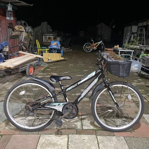 【5580】子供車　24インチ　5,000円（防犯・税込）
