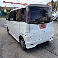 自社ローンあり！ガソリン100リットルプレゼント✨前後ドラレコ✨左側パワスラ✨ETC✨日産☆ルークス☆ハイウェイスター☆660cc☆4人乗り☆の画像