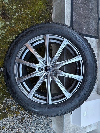 アルミ&スタッドレスタイヤ4本セット　225/55R18