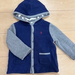 ポロ POLO ラルフローレン リバーシブル パーカー アウター 80-90cmの画像