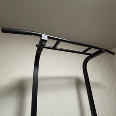 ダンベルセットと懸垂台の画像