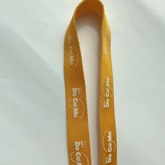 ネックストラップ NTT DoCoMo イエロー 黄色の画像