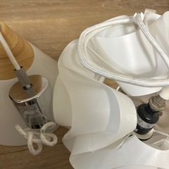 ニトリ照明2点の画像