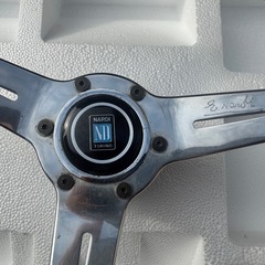 NARDI Classicウッドステアリング 当時物の画像