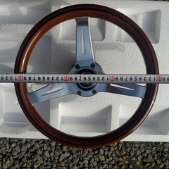 NARDI Classicウッドステアリング 当時物の画像