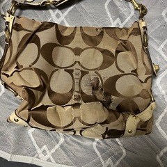 COACHショルダーバッグの画像