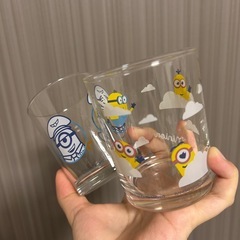 ミニオン一番くじグラスセットの画像