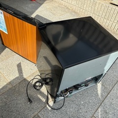 S-cubism, 2017年製, WR-1046WD, 46リットル単身用冷蔵庫の画像