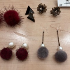 ピアス　樹脂の画像