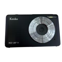 186000 現状品 Kenko ケンコー 美品 デジカメ KC-AF11  ブラック [0000000001654]の画像