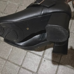 ショートブーツ レディース レザー調🧸ིྀの画像