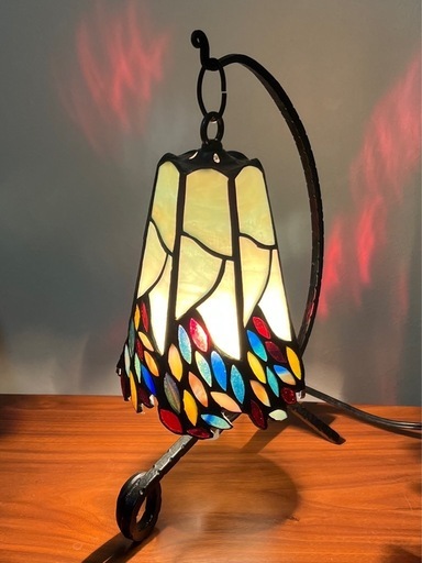 ステンドグラス テーブルランプ 配達可能