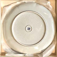 【未使用品】八角大盛皿 らん 
前畑陶器 庫山窯 和食器の画像
