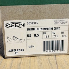 ⭕新品未使用・KEEN JASPER WP メンズ⭕ の画像