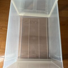 無印良品　ポリプロピレン収納ケース　引出式の画像