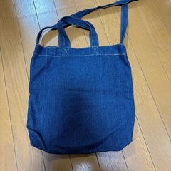 デニム トートバッグの画像