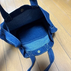 デニム トートバッグの画像