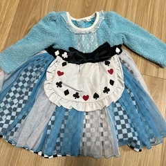 アリス　ポンチョ&ワンピース　サイズ90の画像