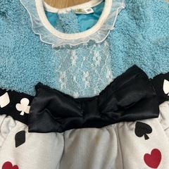 アリス　ポンチョ&ワンピース　サイズ90の画像