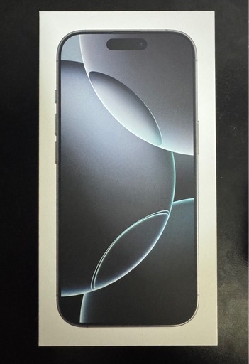 新品同様　iPhone16Pro ホワイトチタニウム 128GB バッテリー100%