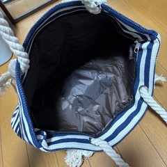 トートバッグ ネイビーの画像