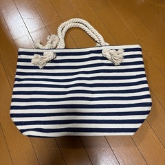 トートバッグ ネイビー