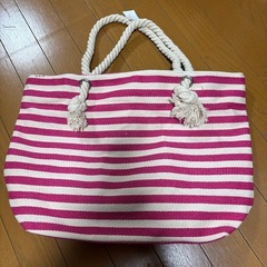 トートバッグ ピンク