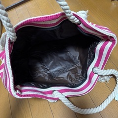 トートバッグ ピンクの画像