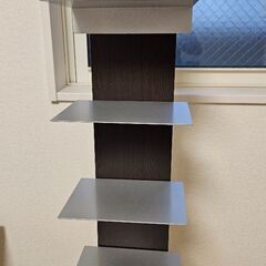 美品✨AUX オークス　ブックタワー　L51DA ハイタイプ ／ダークブラウンの画像