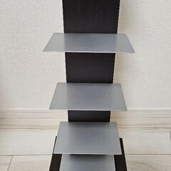 美品✨AUX オークス　ブックタワー　L51DA ハイタイプ ／ダークブラウンの画像