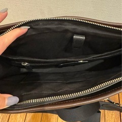Coach  レザー ビジネスバッグの画像