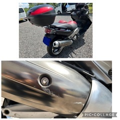 お話中 YAMAHA T-MAX500の画像
